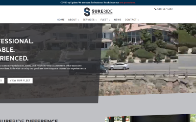 New Website Launch: SureRide