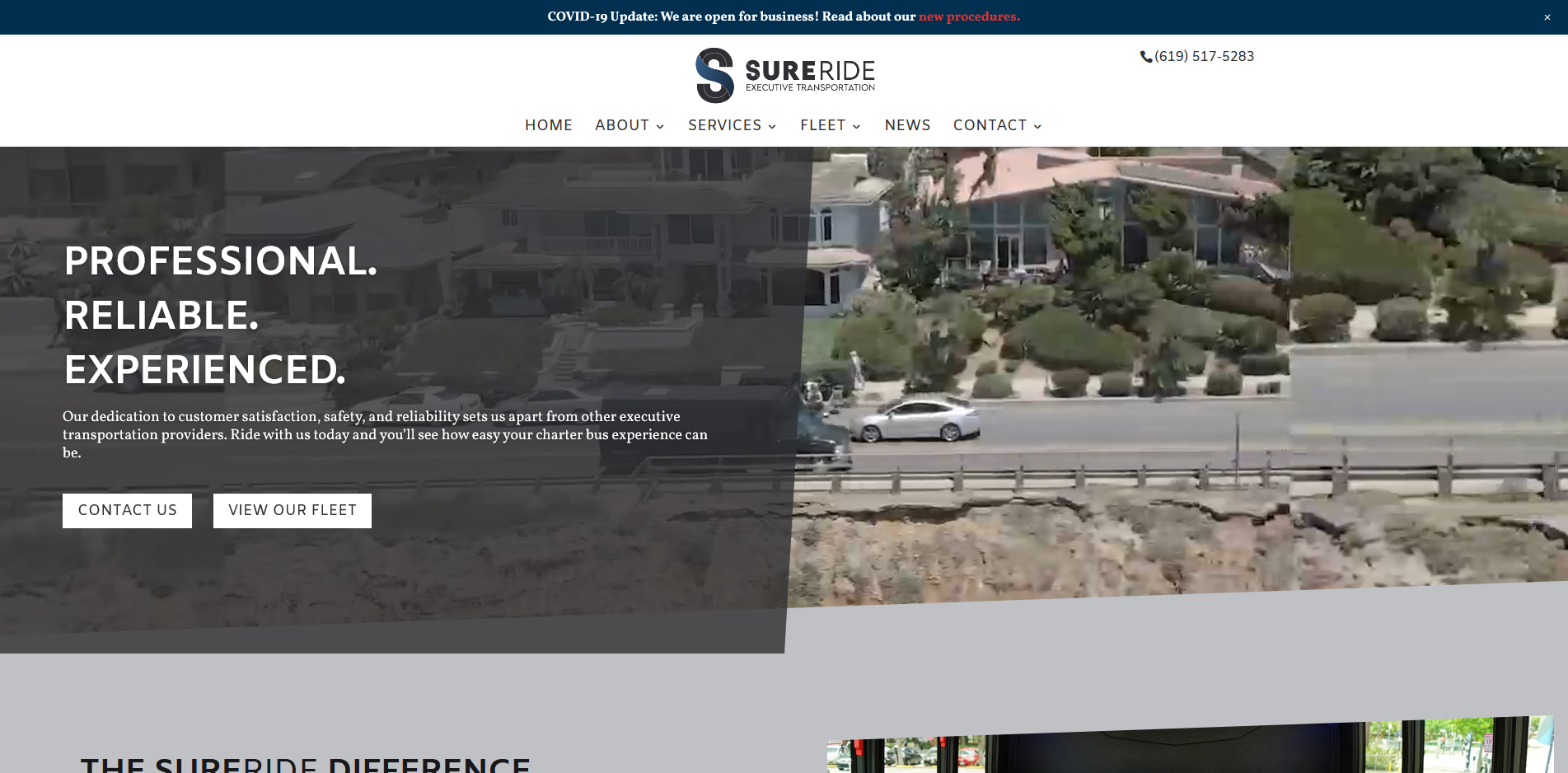SureRide New Website Launch Featured Image