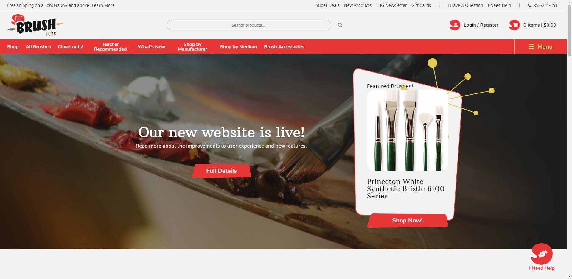 New Website Launched: The Brush Guys